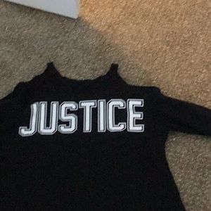 Cropped long sleeve shirt